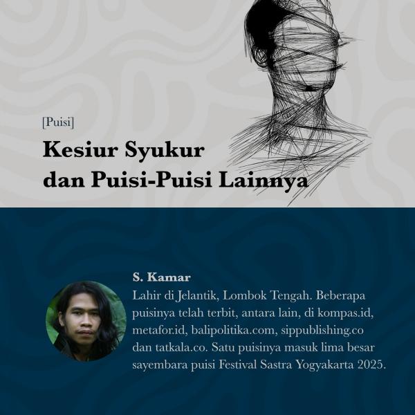 Kesiur Syukur  dan Puisi-Puisi Lainnya